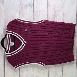 Walt Disney men's gold vest sz Large